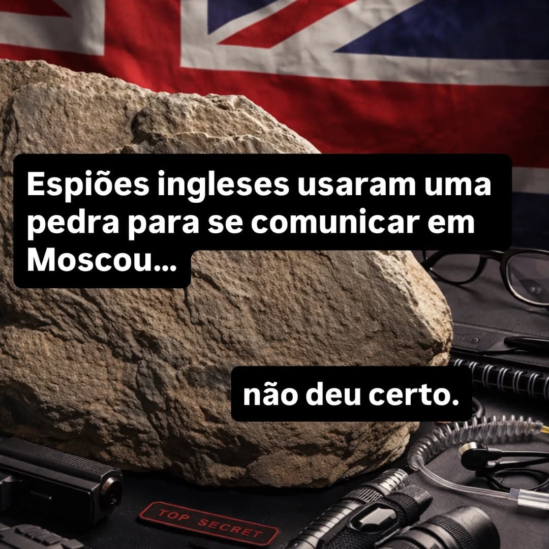 A operação Spy Rock, conduzida pelo MI6 em 2006, foi uma tentativa de resolver um problema clássico da inteligência: como se comunicar...