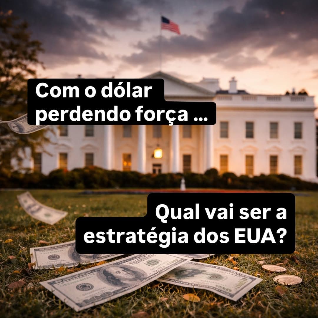 A discussão não é se o dólar vai "acabar". Isso é uma pergunta rasa. A pergunta real é: quem controla o custo de sair do sistema atual?