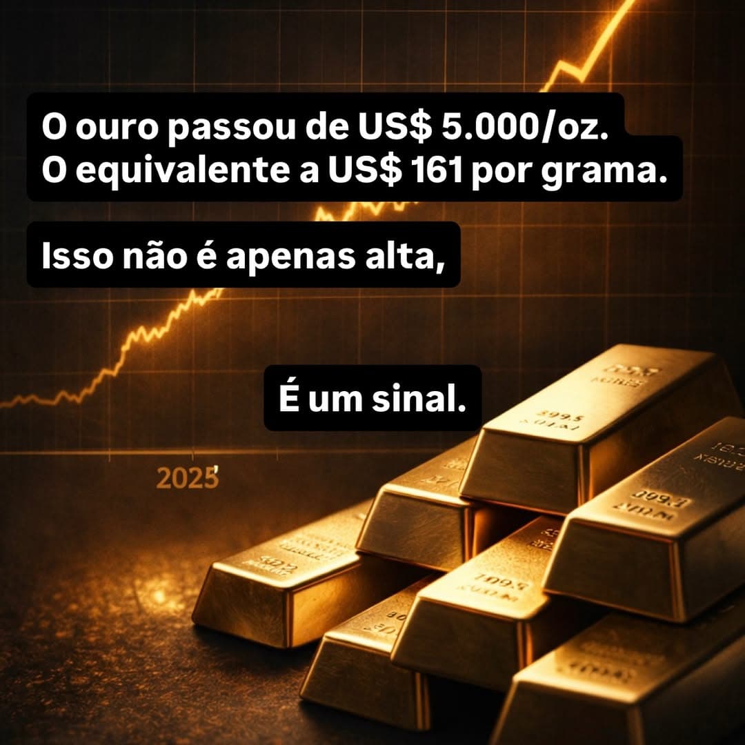 Quando eu falo em sinal, não é previsão. É comportamento.