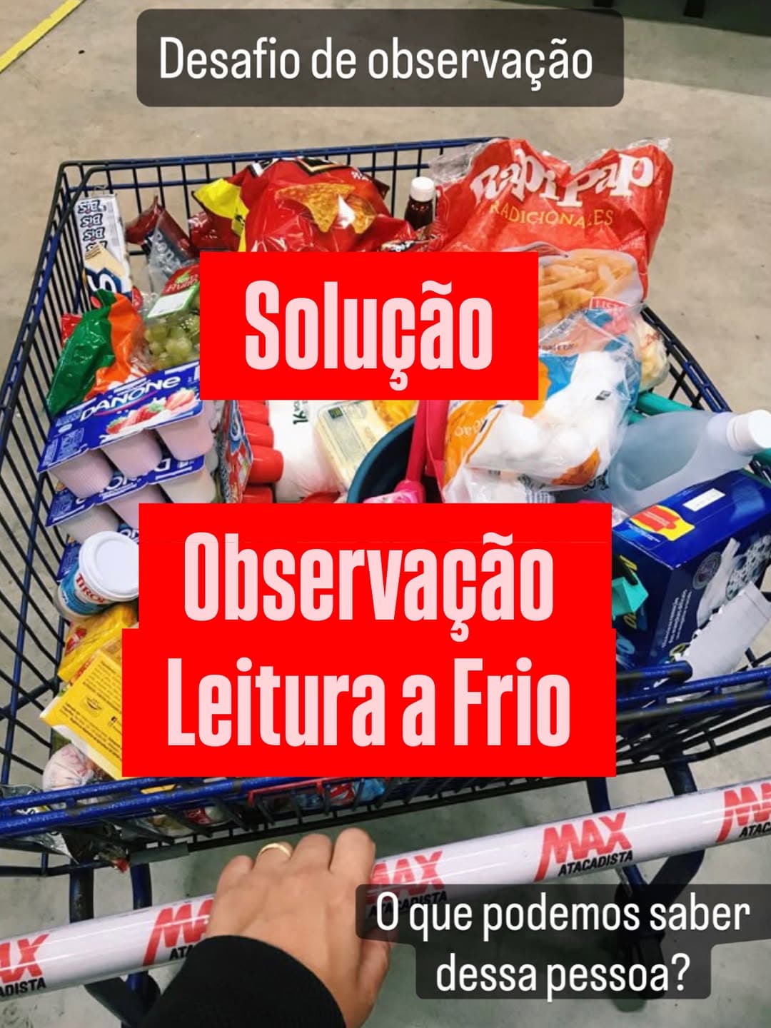 Leitura a frio é um processo de inferência comportamental baseado em sinais fragmentados.