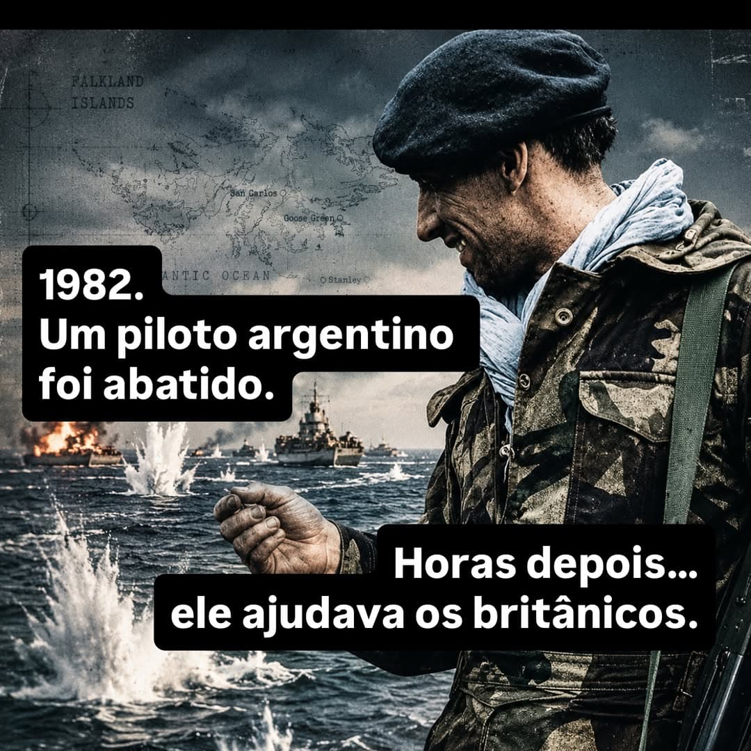 Em 1982, britânicos operavam no outro lado do planeta, com comunicação limitada, poucas imagens atualizadas e enorme incerteza sobre o...