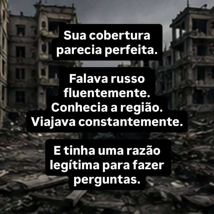 A imagem popular ainda é a do agente escondido em um beco escuro, usando códigos... — slide 4