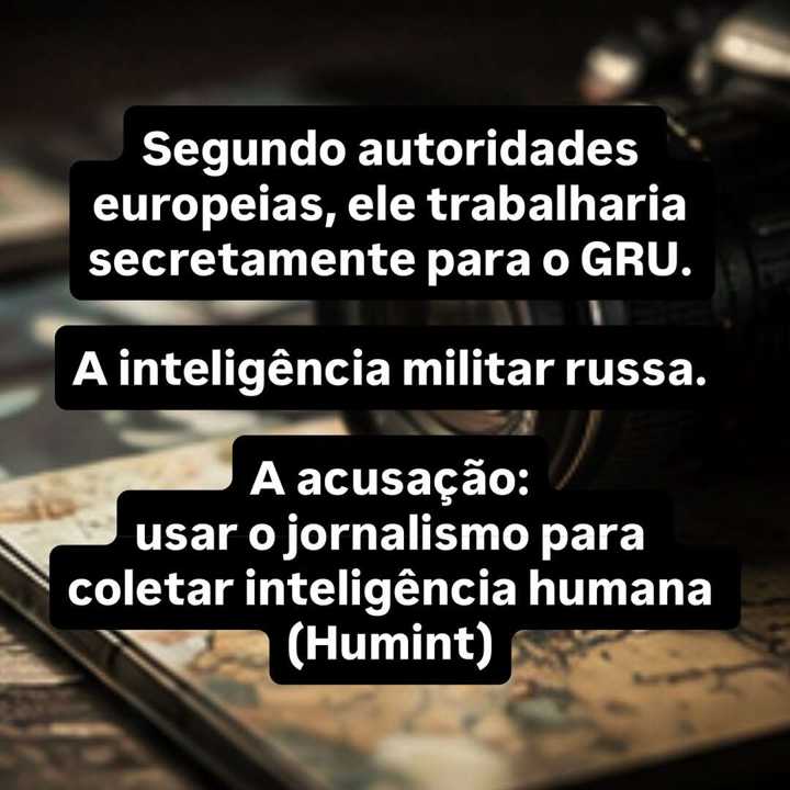 A imagem popular ainda é a do agente escondido em um beco escuro, usando códigos... — slide 7