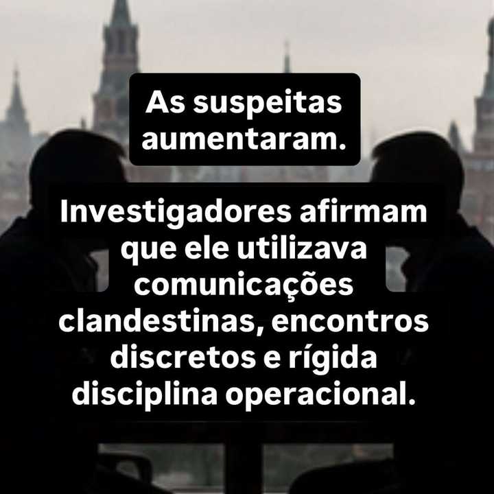 A imagem popular ainda é a do agente escondido em um beco escuro, usando códigos... — slide 10