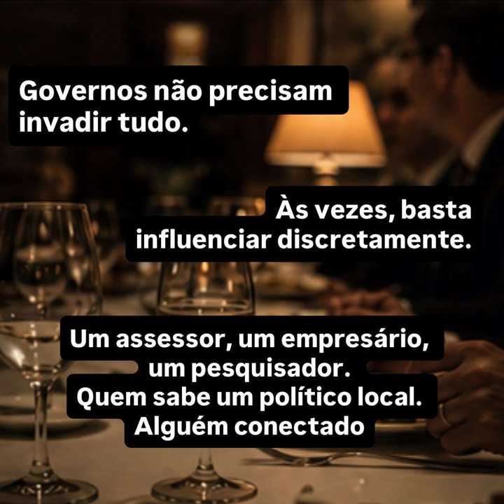 A maior parte das operações modernas de influência não depende de "super espiões". — slide 5