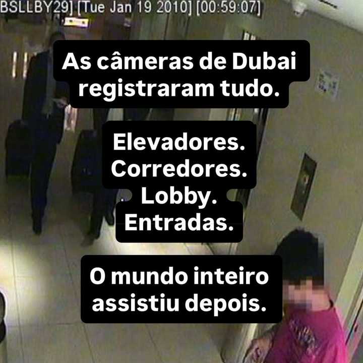 O caso de Dubai virou uma das maiores exposições públicas de uma operação clandestina... — slide 5