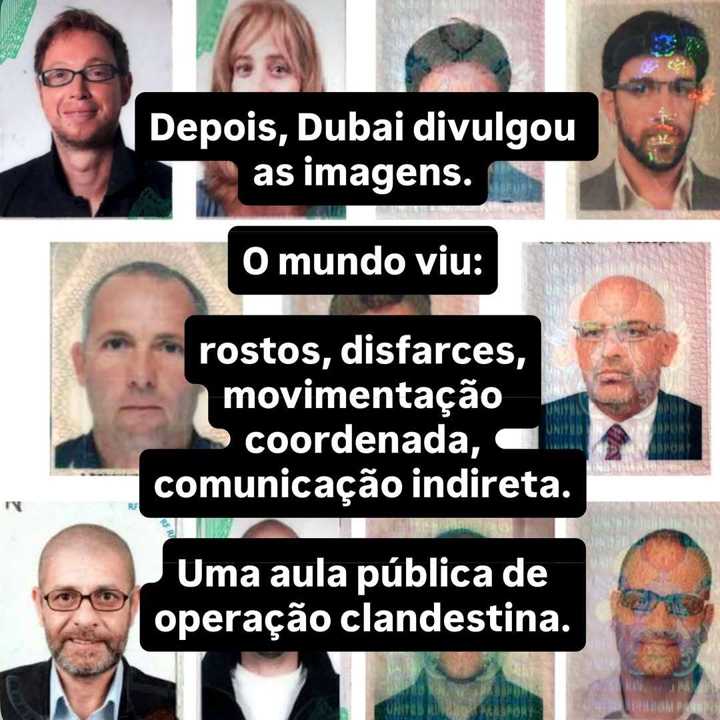 O caso de Dubai virou uma das maiores exposições públicas de uma operação clandestina... — slide 9