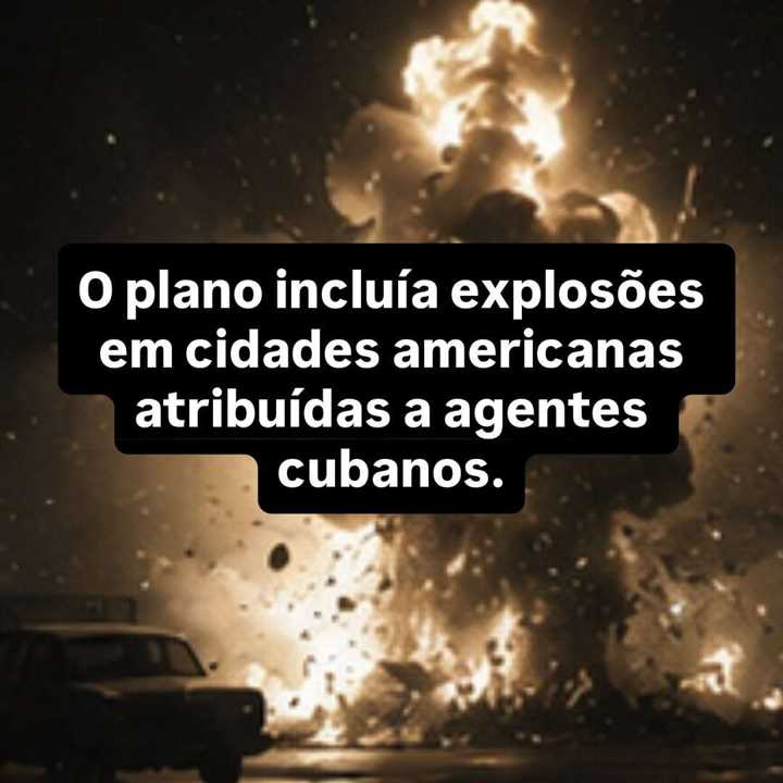 A Operação Northwoods nunca aconteceu, mas existiu no papel. — slide 6