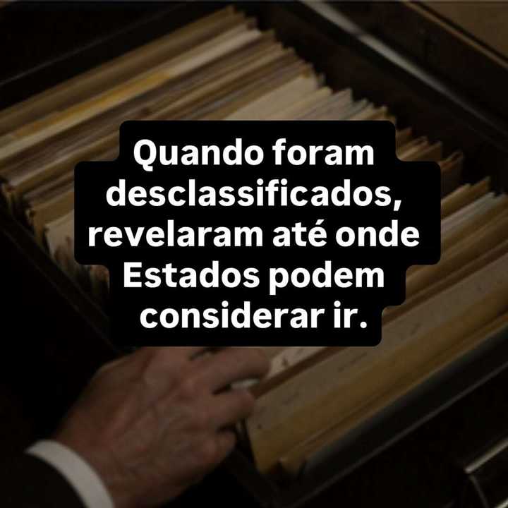 A Operação Northwoods nunca aconteceu, mas existiu no papel. — slide 12