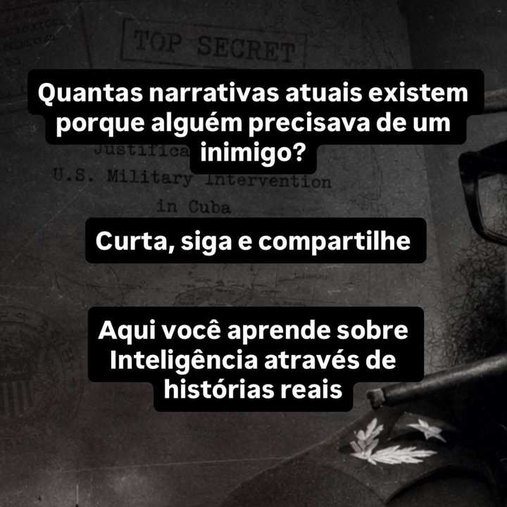 A Operação Northwoods nunca aconteceu, mas existiu no papel. — slide 13