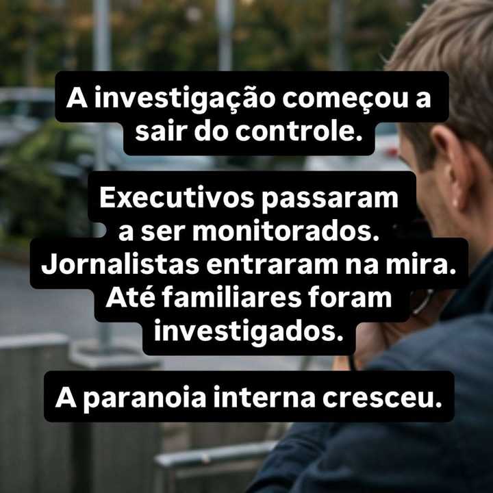 Uma investigação de inteligência corporativa sempre inicia com uma justificativa legítima. — slide 8