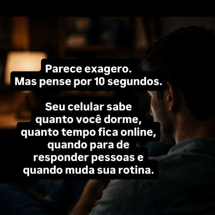 A maior espionagem moderna acontece no seu bolso. — slide 2