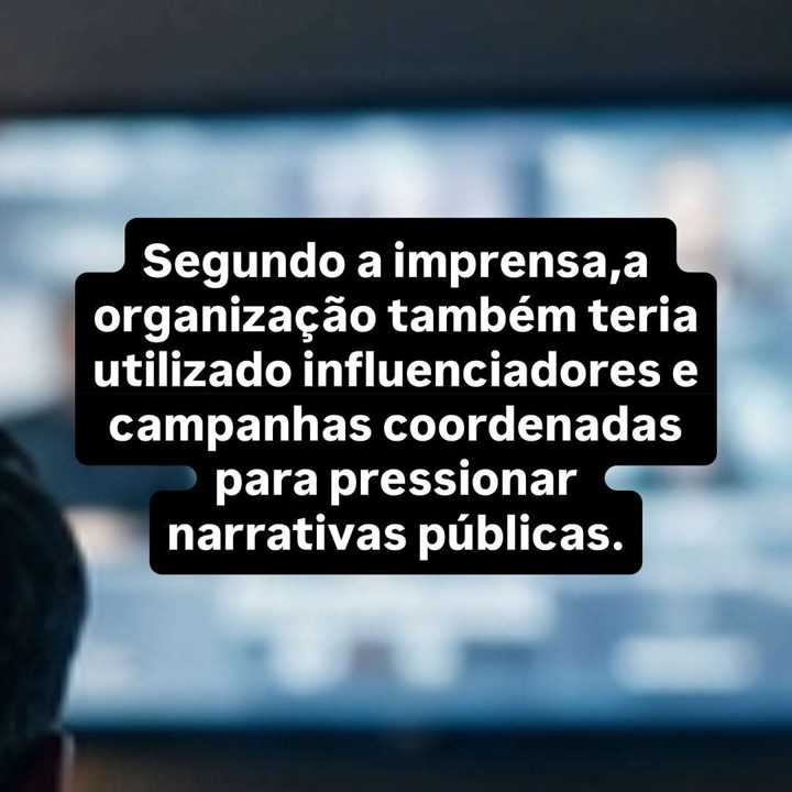 As reportagens mostraram como uma rede privada de influência pode operar de maneira... — slide 5