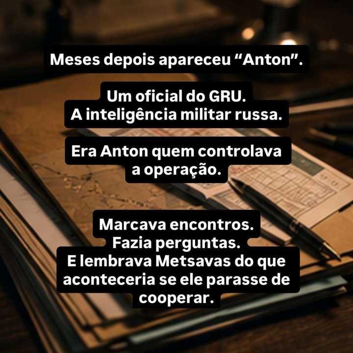 No mundo da espionagem, nem tudo segue caminhos éticos, sofisticados ou cinematográficos. — slide 7