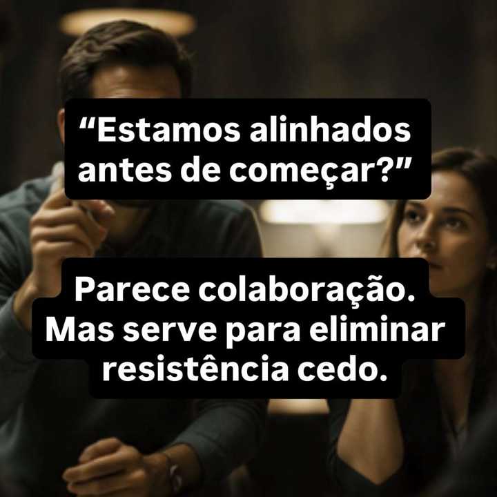 Com frequência as reuniões são espaços de condução psicológica. — slide 4