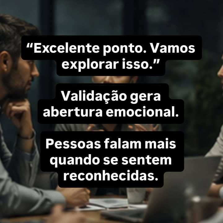 Com frequência as reuniões são espaços de condução psicológica. — slide 5