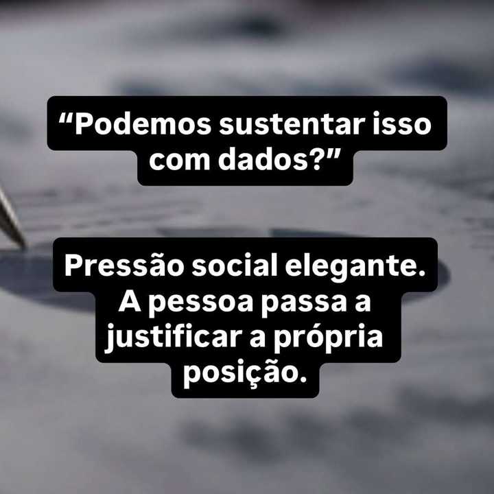 Com frequência as reuniões são espaços de condução psicológica. — slide 9