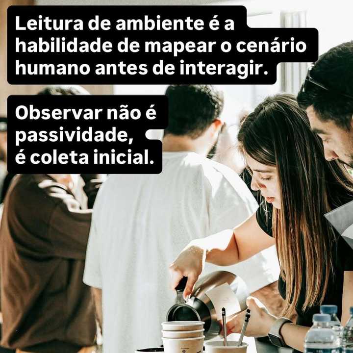 Normalmente as pessoas entram em um ambiente procurando informações. — slide 3