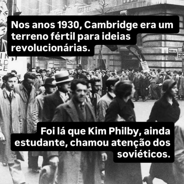 Nos anos 1930, a Universidade de Cambridge era um terreno fértil. — slide 3