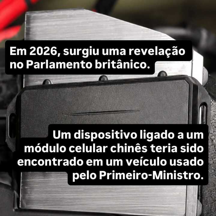 Um módulo eletrônico supostamente ligado à China teria sido encontrado em um veículo... — slide 2