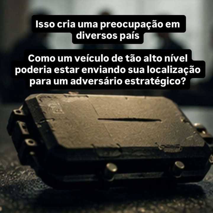 Um módulo eletrônico supostamente ligado à China teria sido encontrado em um veículo... — slide 4