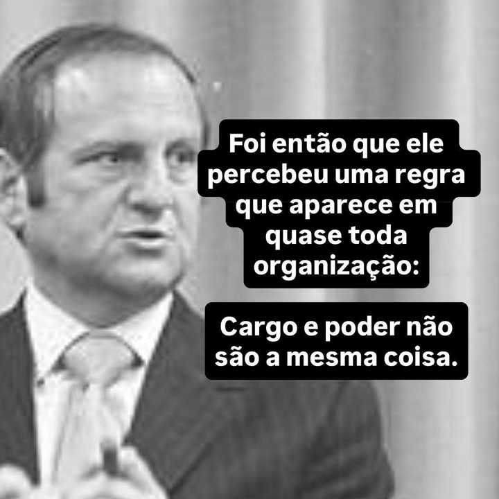 É comum que confundam autoridade com influência. — slide 6