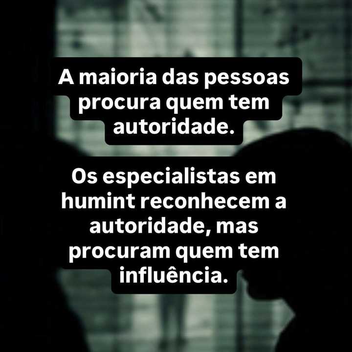 É comum que confundam autoridade com influência. — slide 11