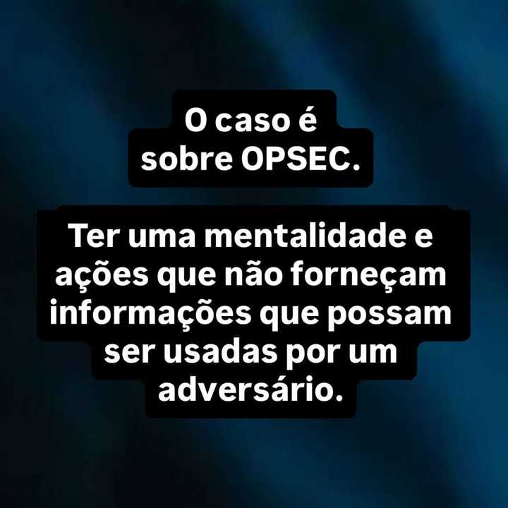 As pessoas costumam imaginar que operações são comprometidas por falhas complexas. — slide 10