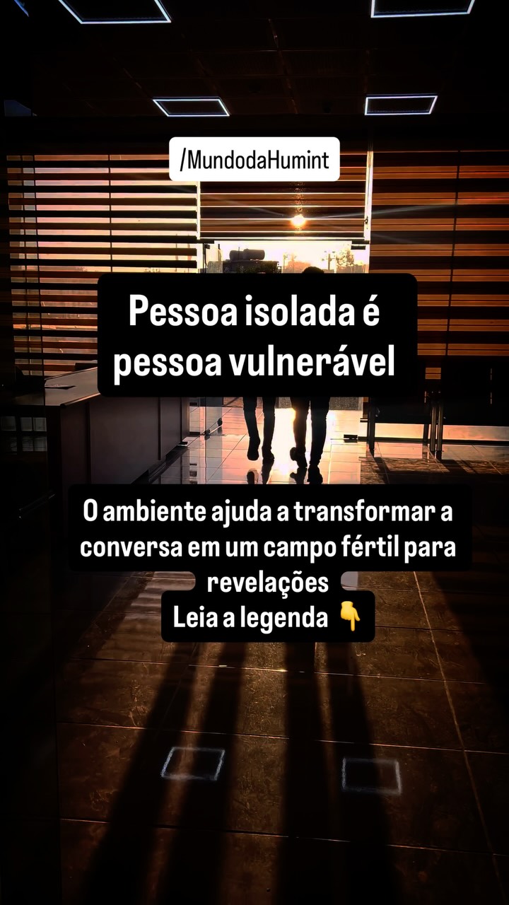 No campo da HUMINT, cada conversa é uma batalha invisível.