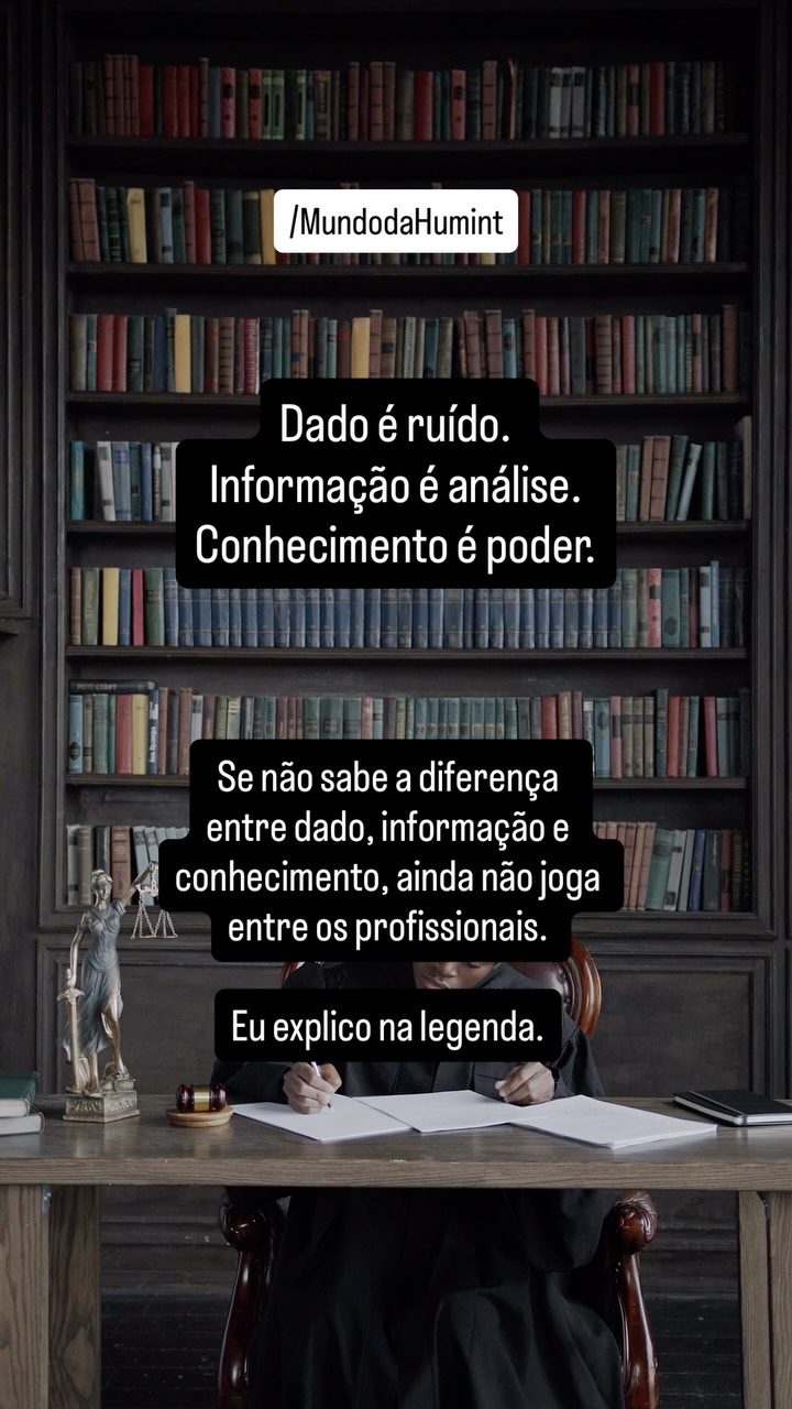 Colecionar dados não faz de você um analista. Produzir conhecimento, sim.