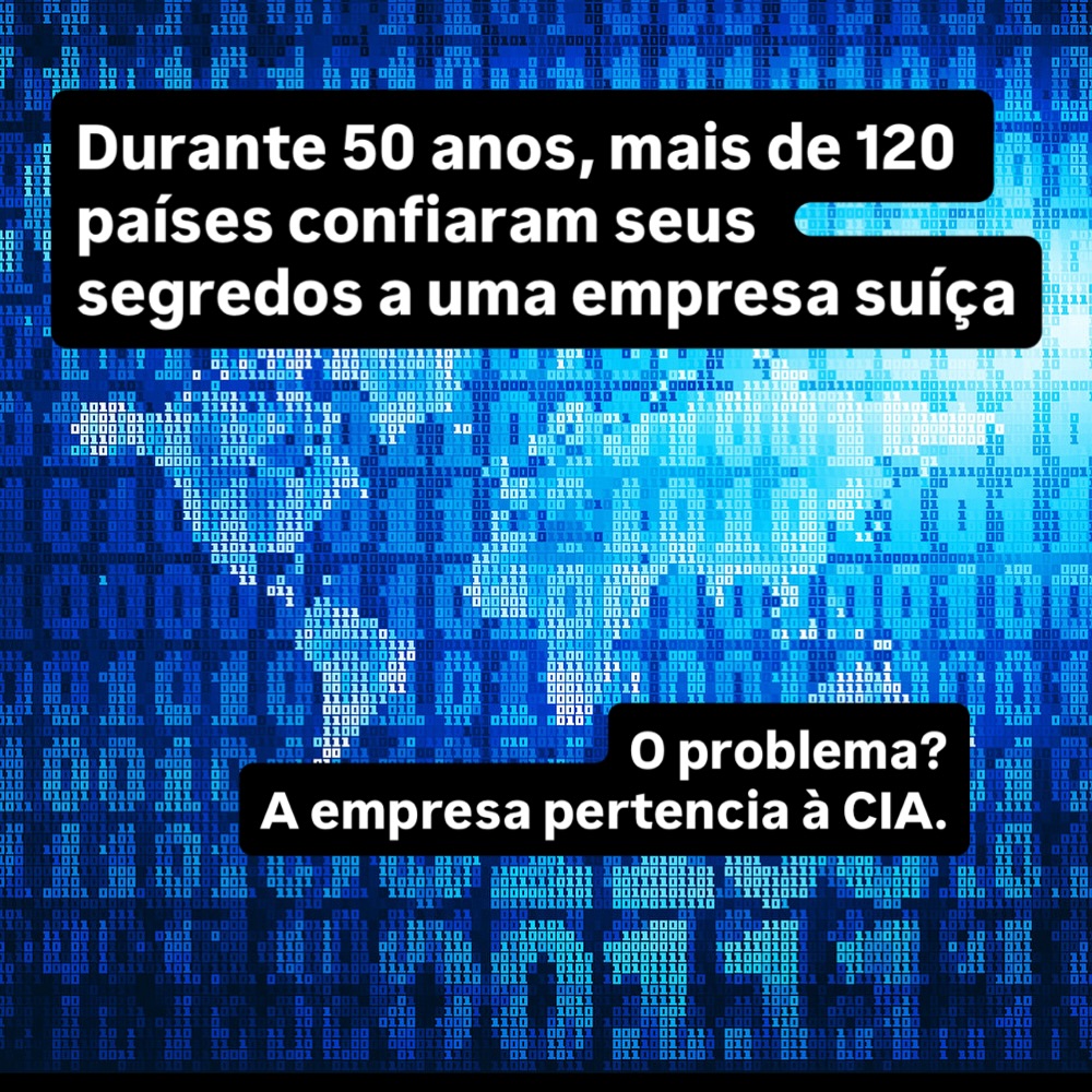 Durante quase 50 anos, mais de 120 países compraram máquinas de criptografia da empresa suíça Crypto AG, acreditando estar protegendo...