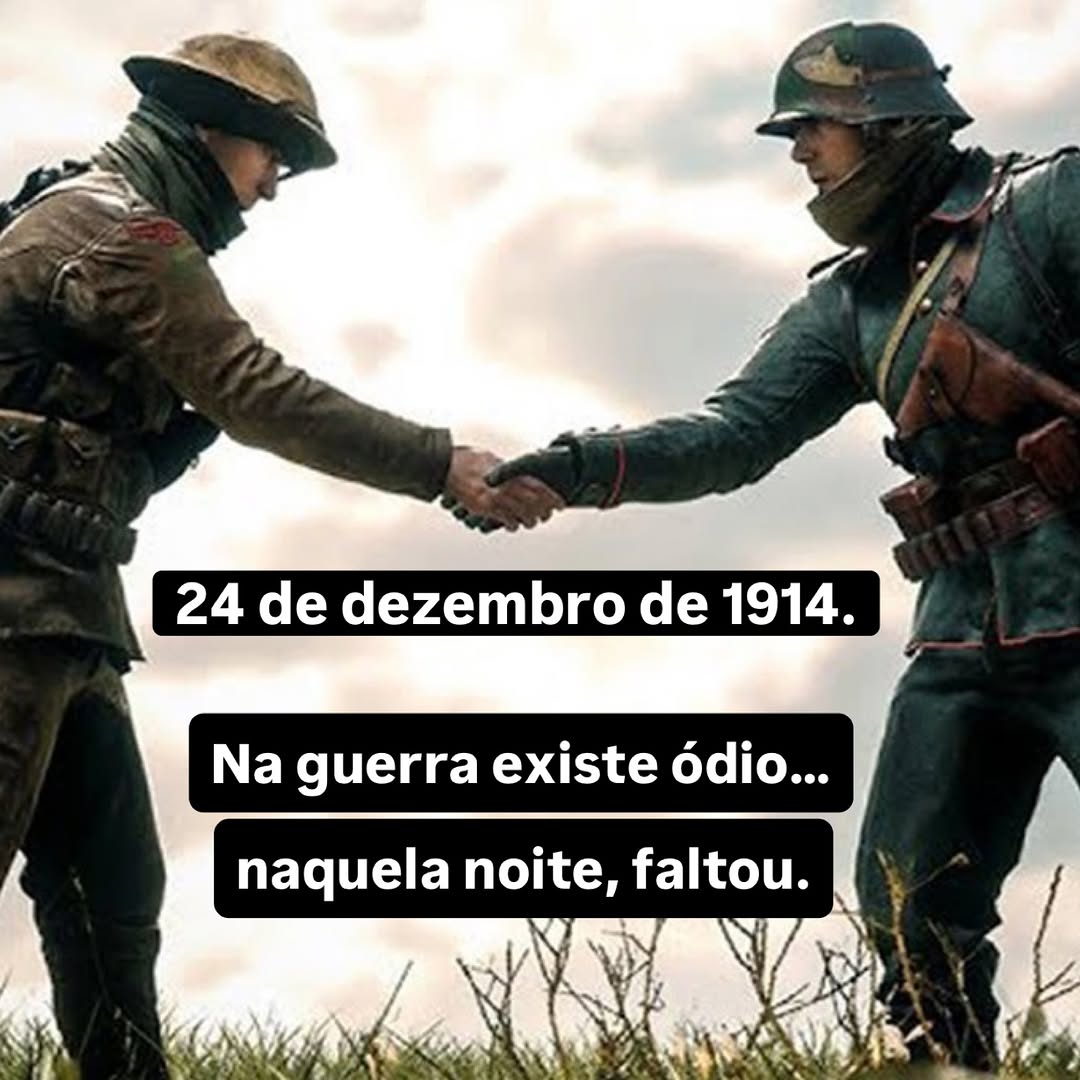 A Trégua de Natal de 1914 costuma ser lembrada como um gesto bonito.