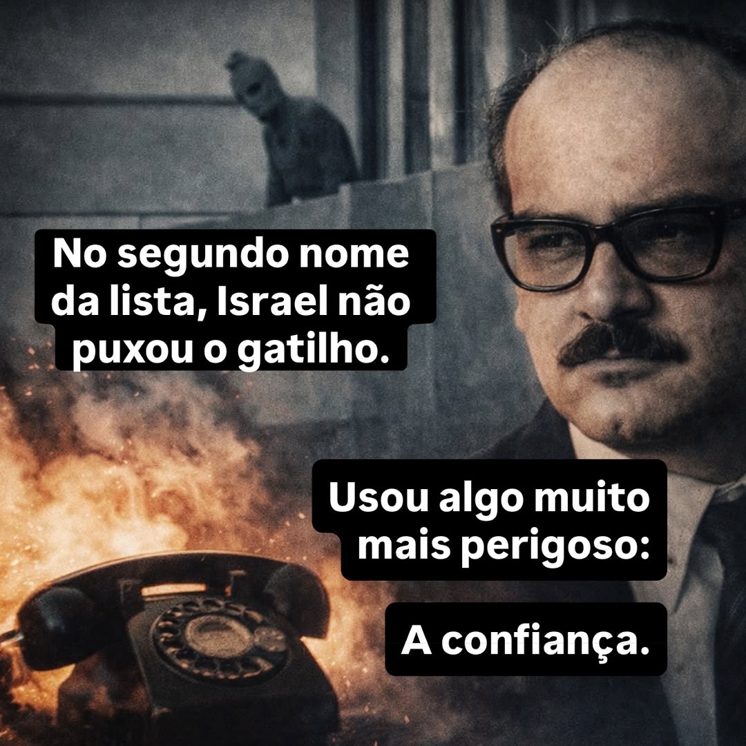 No caso Hamshari, o ponto decisivo não foi o explosivo, o telefone ou o acionamento remoto. Foi o acesso. E acesso se constrói.